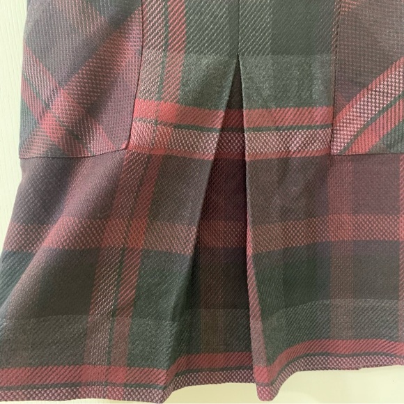 Le Chateau Clueless Mini Skirt Black Purple Plaid Y2K Academia Women’s Small - Picture 6 of 11